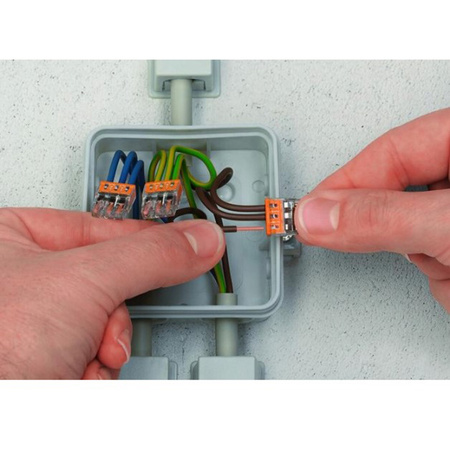 Rychlospojky Instalační sada konektorů Sada 100 kusů - 20x 2X2. 30x 3X2. 30x 4X2. 20x 5X2 + kufr s organizérem