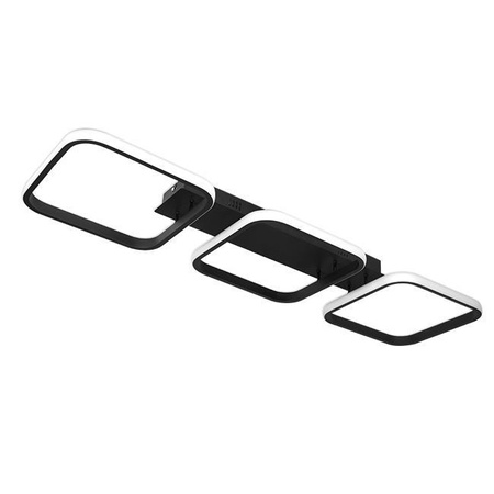 LED lustrová stropní lampa 33W NEBULA CANIS Černá