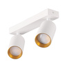 Páskové svítidlo Stropní a nástěnné LED svítidlo 2 x GU10 MARIBEL White GOLDLUX (Polux)