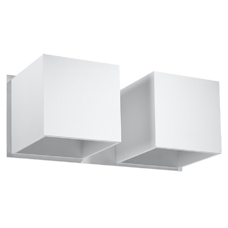 Nástěnné svítidlo LED QUAD 2xG9 Nástěnné svítidlo Top Down White SOLLUX
