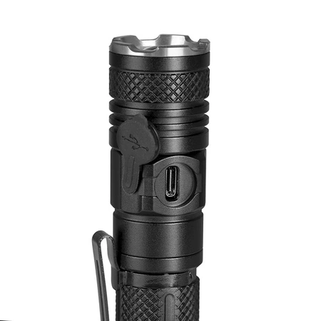 Taktická ruční svítilna LED Power IP44 10W 1200lm Professional VAYOX