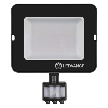 Reflektor LED 50W 4500lm 4000K IP65 Černá se senzorem pohybu a soumraku LEDVANCE COMPACT V