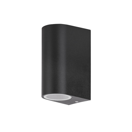Zahradní lampa LED nástěnná lampa CHILE 2xGU10 IP44 Up-Down Černá RABALUX