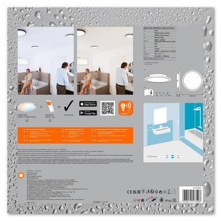 LED stropní svítidlo ORBIS Disc 18W 2100lm Teplá bílá-Studená bílá 30cm SMART+ WiFi LEDVANCE