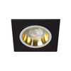 Halogenové bodové svítidlo LED GU5.3 GU10 Square Gold Black Feline Kanlux Flush Mount