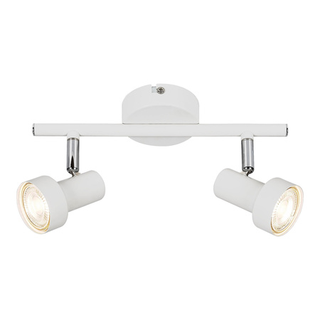 Halogenové bodové reflektorové stropní svítidlo 2x GU10 White Classic Konrad 5355 Rabalux