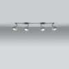 Svítidlo pro povrchovou montáž OCULARE 4L 4xGU10 Reflektor halogenový pohyblivý Minimalistický bílý SOLLUX