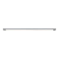 LED 8W 560lm 4000K bílá se senzorem pohybu Industrial Hanson 5674 Rabalux Podskříňové nábytkové páskové světlo