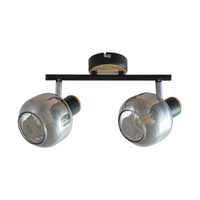 Bodové stropní svítidlo 2x E14 Brown Industrial Salazar 5398 Rabalux