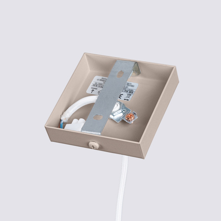 Hliníková stropní závěsná lampa GU10 Taupe Carbon Deep Space SL.1759 Sollux