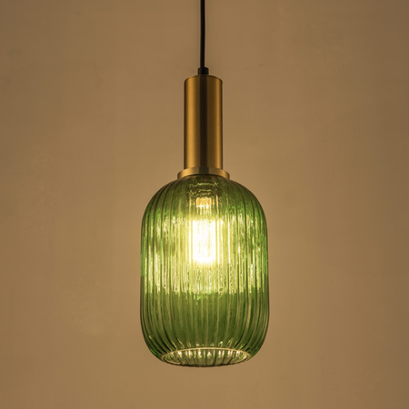 E27 Green Gold Suffolk Sanico Goldlux Dekorativní závěsné stropní svítidlo