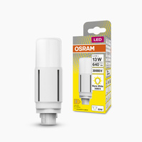 LED zářivka jednostranná G24d 5,5W = 13W 640lm 3000K Warm 300° DULUX LED D VT EM & AC Osram