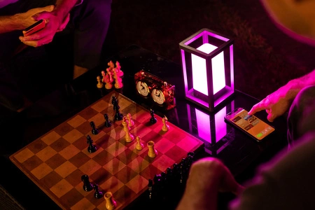 Chytrá venkovní LED stolní lampa RGB+W WIFI SMART+ POWERBANK USB FRAME STŮL Ledvance