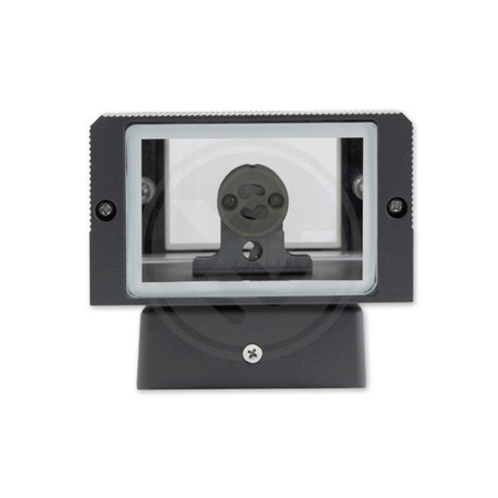 Zahradní nástěnné svítidlo Double top down INEZ DUO LED 2x GU10 ALUMINIUM Tmavě šedá IP54