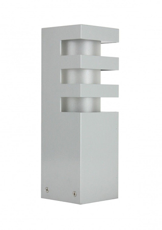 Venkovní stojací zahradní lampa RADO 3 AL E27 25cm Su-Ma