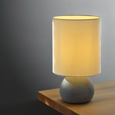 Stolní lampa Stolní svítidlo Stojací dekorativní E27 Béžová šedá USB-C Dekor Ledvance