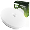 LED Plafond Povrchová montáž 24W NOTUS 2 Round Motion Sensor IP44 33 cm LUMILED
