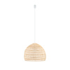 E27 Bílá skandinávská závěsná stropní lampa BOHO M 11151 Nowodvorski