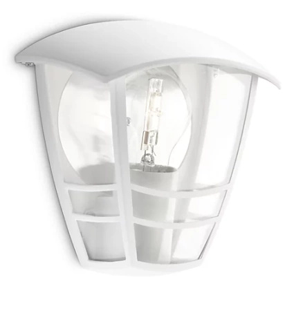Zahradní lampa LED nástěnná lampa CREEK myGarden E27 IP44 Lucerna bílá PHILIPS