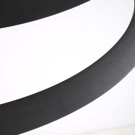 Stropní závěsné svítidlo LED 44W 5300lm 4000K neutrální 120° černá TANGO Sanico Goldlux