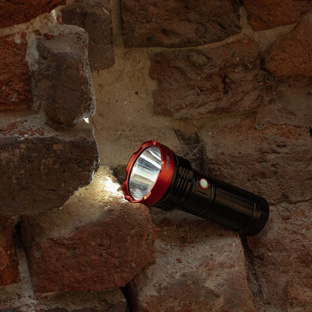 Taktická svítilna LED Pro nabíjecí svítilna USB-C 20W 2000lm IPX5 VAYOX