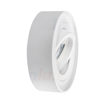 Kruhový podhledový nastavitelný kruh GU5.3 GU10 kulatý bílý mini kanlux