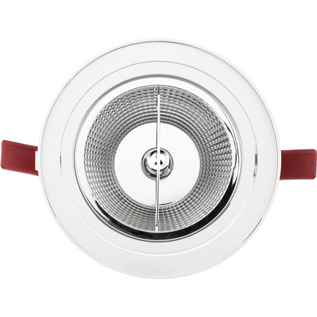 Podhledové svítidlo GU10, AR111 Nastavitelná Kulatá Bílá 14cm CARPI LUMILED