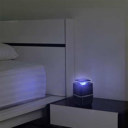 Lapač komárů a much Insekticidní lampa UV světlo USB VAYOX