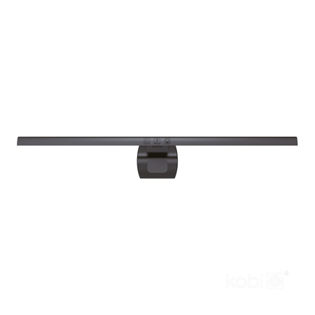 LED světlo pro monitor 5W 230lm CCT 270° dobíjecí černé LUME-IQ Kobi