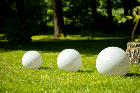 Venkovní zahradní lampa 230V E27 BULLET 40cm Kámen