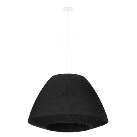 LED závěsné stropní svítidlo BELLA 3xE27 Lustr 60 cm černý SOLLUX