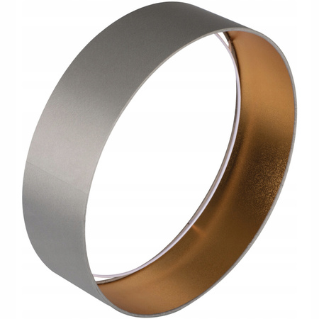 Plafond LED stropní panel Svítidlo pro povrchovou montáž 17,5W 1450lm 3000K Warm 120° Round Grey Gold Rifa Kanlux