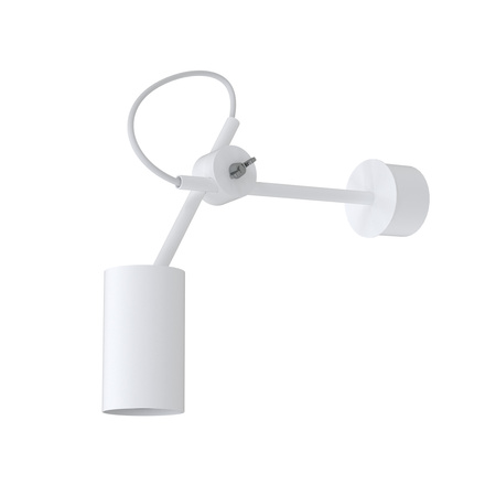 EYE 5654 Nowodvorski nástěnná lampa bílá GU10 trubice nástěnné lampy s pohyblivým ramenem ocelová minimalistická