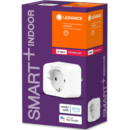 Chytrá EU napájecí zásuvka 230V 3680W 16A LEDVANCE SMART+ ZigBee