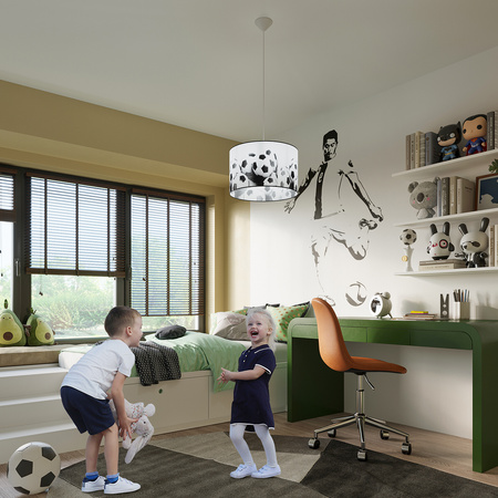 FOOTBALL B 40 E27 Moderní stropní závěsné svítidlo SOLLUX