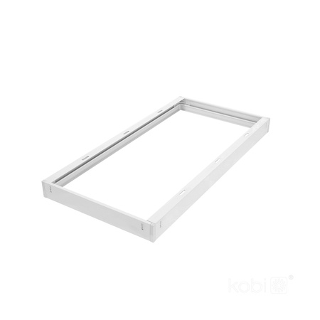 Rámeček pro povrchovou montáž 45 mm pro LED panel 30x60 cm Klik White Kobi
