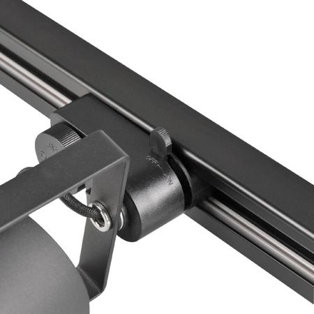 Osvětlovací přípojnice 1 fáze 1m černá Sanico Goldlux