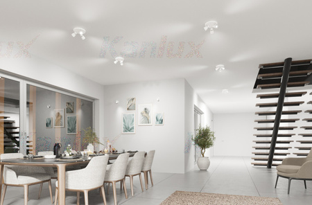 Nástěnné svítidlo Nastavitelná LED GU10 bílá Enali Kanlux