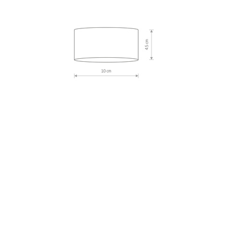 FLEA 8202 Nowodvorski stropní svítidlo bílé GX53 bodové povrchové moderní