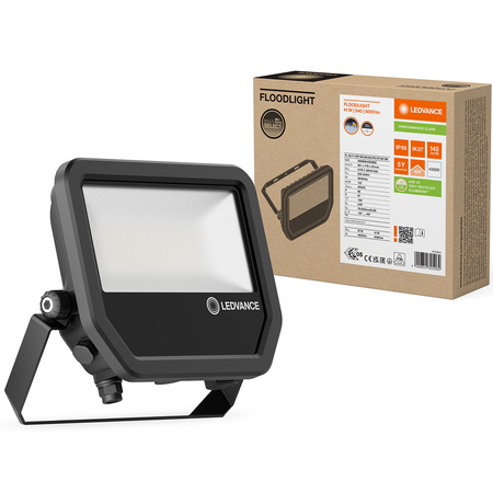 LED reflektor 41W 6000lm 4000K IP66 černý LEDVANCE reflektor