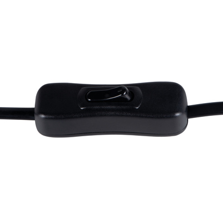 Stolní stolní lampa Školní kancelářská noční lampa Nastavitelná GU10 Černá Evalo Kanlux