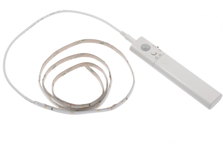 LED pásek se senzorem pohybu 2,4W 3000K 180lm 120D 4xAA 6V DC 1m CORREA Kobi