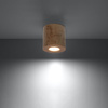 Svítidlo pro povrchovou montáž ORBIS GU10 Spot Tuba Skandinávské dřevěné SOLLUX