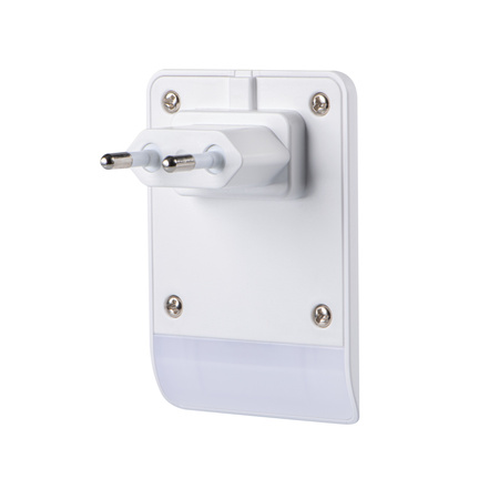 LED světlo do zásuvky LED plug-in Dekorativní 0,28W 5lm 3000K Teplá obdélníková bílá Orisa Kanlux