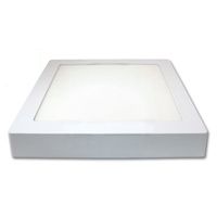 LED panelové stropní svítidlo 18W 1440lm 2700K Warm Surface Mounted Square White Proma Masterled