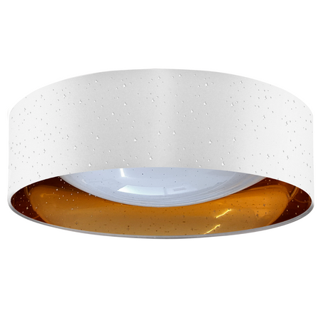 Plafond LED stropní svítidlo 24W 2600lm 4000K neutrální 120° bílá zlatá Toulouse Sanico Goldlux