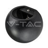 Nástěnné LED fasádní svítidlo G9 Concrete Dark Grey Round IP20 VT-891 V-TAC