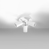 Stropní svítidlo RING 3xGU10 Reflektor Halogenové svítidlo Movable White SOLLUX