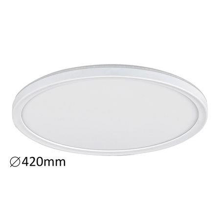 Plafond LED stropní světlo povrchová montáž 22W stmívatelné 2200lm 4000K bílá Industrial Pavel 3428 Rabalux