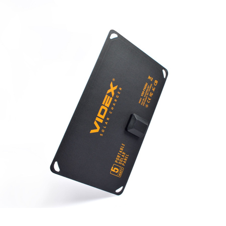 Přenosná solární nabíječka USB kabel 3v1 100cm 5W IP68 VIDEX